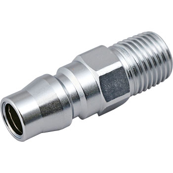 1/4" Air coupler BSP Male Thread 20pm - Click Image to Close